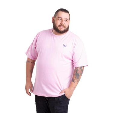 Imagem de Camiseta Básica Gola Redonda Plus Size Conforto Todo Dia Compre Agora 