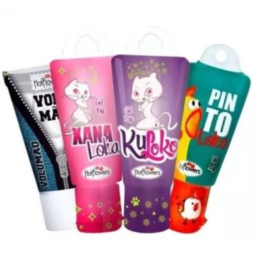 Imagem de Kit Gel Estimulante Masculino Volumão + Excitante Feminino + Deslizant