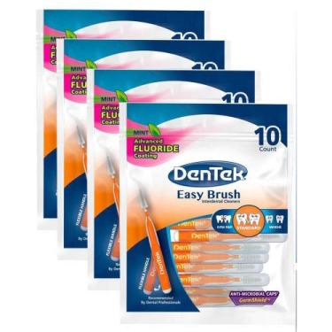 Imagem de Kit Escova Interdental DenTek Easy Brush Padrão 40 unidades