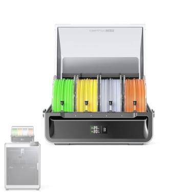 Imagem de Sistema de filamento Creality - CFS para K2 Plus, permitindo impressão 3D multicolorida, gerenciamento inteligente de filamentos, armazenamento de filamentos anti-umidade