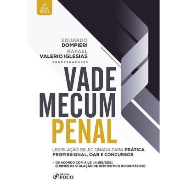 Imagem de Livro - VADE MECUM PENAL - LEGISLAÇÃO SELECIONADA PARA PRÁTICA PROFISS