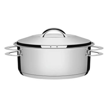 Imagem de Caçarola Tramontina Solar Rasa Em Aço Inox 28 Cm 7,1 L