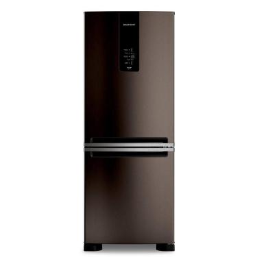 Imagem de Refrigerador de 02 Portas Brastemp Frost Free Inverse A+++ 447 Litros Black Inox com Smart Flow e Fresh Box - BRE57