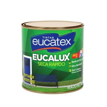 Imagem de Tinta Esmalte Cor Amarelo Brilhante 225ml - Eucatex