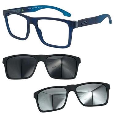 Imagem de Oculos Mormaii Swap NG 2 6153 KC6 com 2 Clipons - Escolha, Cinza, Prat
