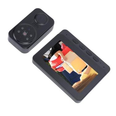 Imagem de Câmera de Campainha de Vídeo HD 1080P Inteligente, ângulo Amplo de 170 Graus, Visão Noturna Com Tela Clara de 4, 3 Polegadas e Iluminação Auxiliar LED