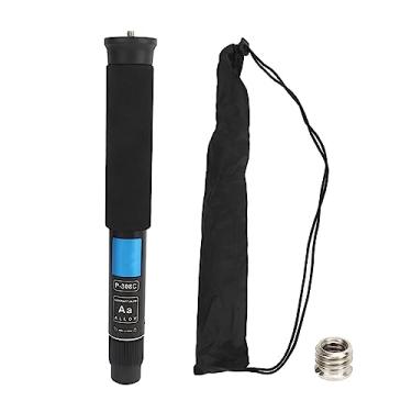 Imagem de Câmera Monopod, 8 Seções Selfie Stick Stick Trekking Aluminium Alumin Light P308C Com Bolsa de Armazenamento e Cordão para Caminhada, Acampamento, Fotografia