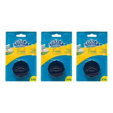 Imagem de Kit 3 Tablete p/ Caixa Acoplada Coala 50G - Fresh - Detergente Sanitár