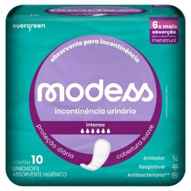 Imagem de Absorvente Modess Incontinência Intensa 10un