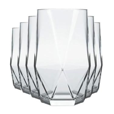 Imagem de Jogo Copos Long Drink, Topázio, 6 Peças, 360ml, Incolor, Nadir