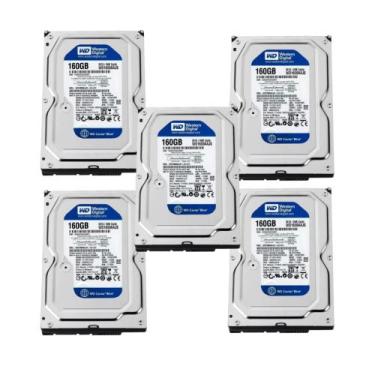 Imagem de Kit 5 Hd Para Dvr Intelbras com 160 GB - sobre a marca na descrição