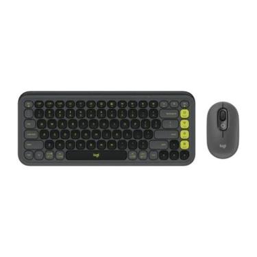 Imagem de Teclado Logitech Pop Icon Combo-Graphite Us 920-013056