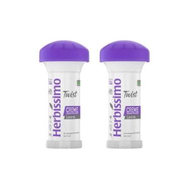 Imagem de Desodorante Herbissimo Stick Creme Lavanda 45G - Kit Com 2Un - Herbíss