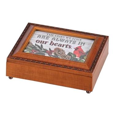 Imagem de Dicksons Caixa de joias musical de Natal com foto toca melodia noite silenciosa 15 x 20 cm acrílico que amamos