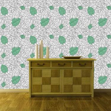 Imagem de Papel de Parede Adesivo - Folhas - Costela de Adão - 325ppn - Allodi