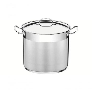 Imagem de Caldeirão Tramontina Professional Aço Inox Com Tampa 28cm