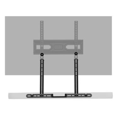 Imagem de WALI Suporte de barra de som compatível com Sonos Arc & Sonos Arc Ultra, suporte de barra de som embaixo ou acima da TV, design oculto, kit de hardware incluído