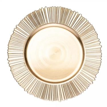 Imagem de WOLFF Sousplat de Plástico Solar Dourado 33cm