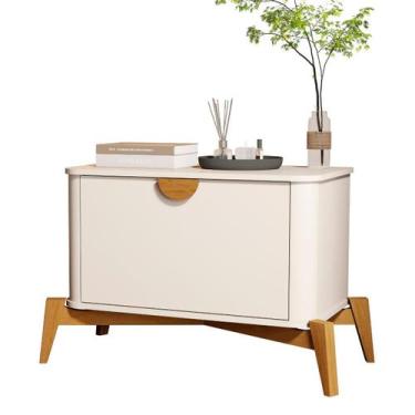 Imagem de Mesa De Cabeceira Buriti Quarto Off White JB Bechara 32001