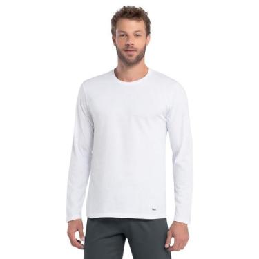 Imagem de Pijama Masculino Longo Gola Careca Mash 800.42, Branco, G