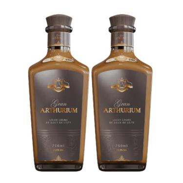 Imagem de Kit Licor Doce de Leite Gran Arthurium 750ml - 2 Garrafas