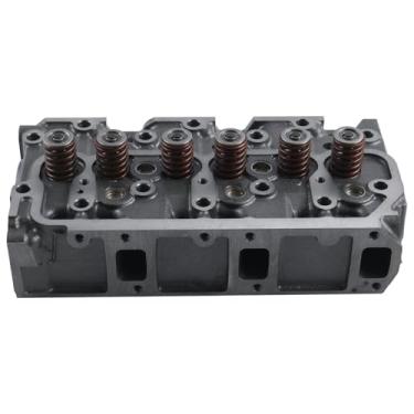 Imagem de Solarhome E3CD E3100 E3112 Cabeça de cilindro completa compatível com Iseki Massey Ferguson 1210 1220 1523 GC2310 GC2400 GC2410 GC2600 GC2610