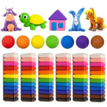 Imagem de Massinha Pula Pula Macia EVA Lembrancinha Festa Infantil p/ Sacolinha 