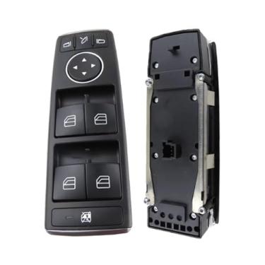 Imagem de Botão de controle do vidro elétrico para Mercedes-Benz Classe B ML G GL 2013 2014 2015 2016 A1669054300 Interruptor mestre do vidro elétrico A1669054400 (A1669054300)