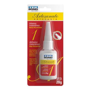 Imagem de Cola Instantanea N1 Artesanato Tekbond 20 Gramas Unidade
