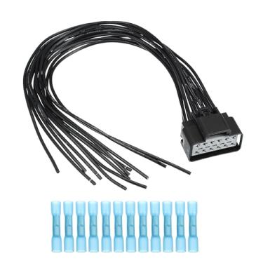 Imagem de Unifizz WPT928 15326110 Kit de conector de módulo de assento aquecido/resfriado conector de fiação de assento aquecido substituição de chicote de fios para Ford F-250 F-350 F-450 Super Duty