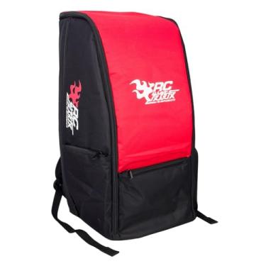 Imagem de JunZheHub Bolsa de Armazenamento para Carros RC, Bolsa de Viagem para Modelos, Estojo de Transporte de Acessórios de Grande Capacidade para Ferramentas RC, Faze, Vermelho