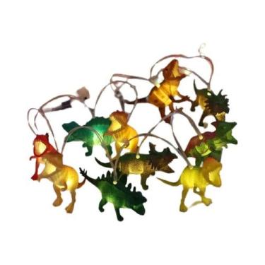 Imagem de LED dinossauro luz corda animal em forma de luz decorativa de desenho 