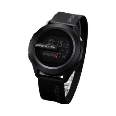 Imagem de Relógio Esportivo Digital LED À Prova d'Água Para Homens, Multifuncion