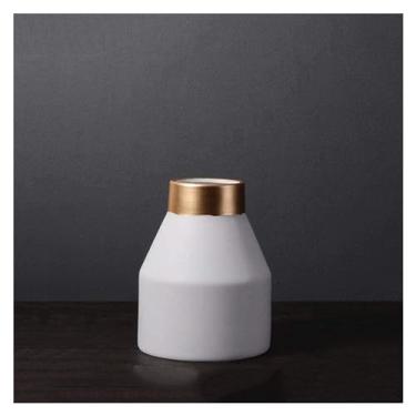 Imagem de Vaso decoração de vaso boca design estilos de decoração de forma perfeita corpo garrafa cerâmica resistente para flores decorações de casa