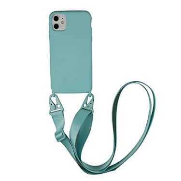 Imagem de Capa de telefone com cordão crossbody para iphone 14 15 Pro Max 13 12 Mini 11 XR XS Plus Colar com corda de pescoço Cabo de silicone com capa, X10, para iphone 13 PLUS