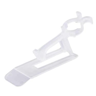 Imagem de 200 Peças de Clipes Canaleta Telhado Plástico para Suspensão Luzes Corda no e Fácil Usar