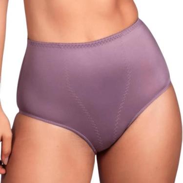 Imagem de Calcinha Modeladora Cintura Alta Lycra Duloren - 129.518, Chocolate, M
