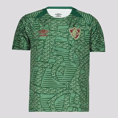 Imagem de Camisa Umbro Fluminense Aquecimento 2024 Juvenil-Unissex