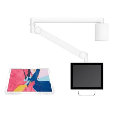 Imagem de Braço Articulado Para Tablet Monitor Médico Parede Hospital