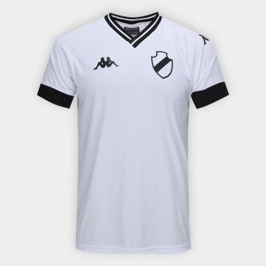 Imagem de Camiseta Vasco Supporter Kappa Masculina-Masculino