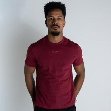 Imagem de Camiseta Ellus Scoreboard Bordô-Masculino