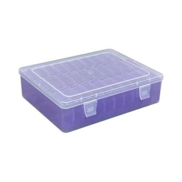 Imagem de Caixa Organizadora De Plástico Transparente Para Miçangas, 30 Peças, P