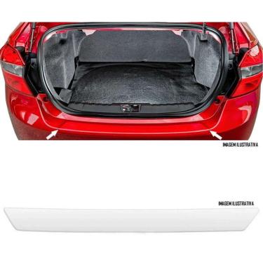 Imagem de Protetor de Porta Malas Incolor Ford Novo Ka Sedan 2015 2016 2017 2018 2019 2020 2021 2022 Adesivo