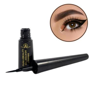 Imagem de Delineador Líquido Preto Phállebeauty