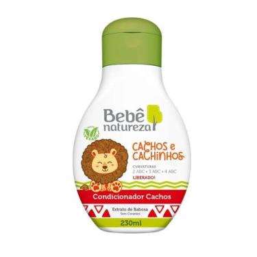Imagem de Condicionador Bebê Natureza Cachos e Cachinhos 230ml  - Bebe natureza