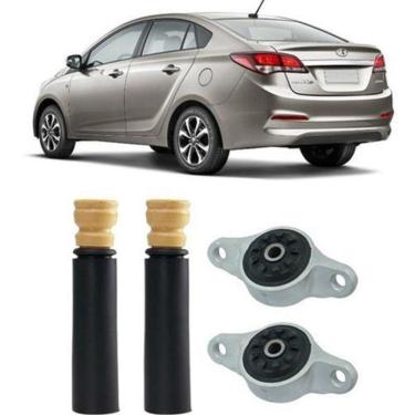 Imagem de Kit Batente Suspensão Traseira Hb20 2012013 2014 2015 16