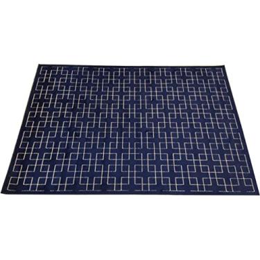 Imagem de Tapete Belga Illusion 02 Azul 2,00x2,50m Alto Relevo