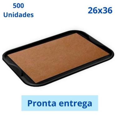 Imagem de Jogo Americano Bandeja Self Service Kraft 26X36 500 Unidades - Hamipel