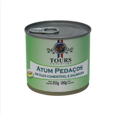 Imagem de Kit 3X: Atum Pedaços em Óleo Tours 255g