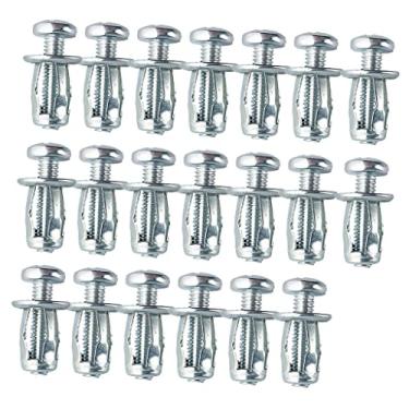 Imagem de DYNWAVE 20 peças Porcas Cavilhas Ferramenta Porca Drywall Fina Oco Carro M5 M6 Fixações Pétala Porca Expansão de, M6x25